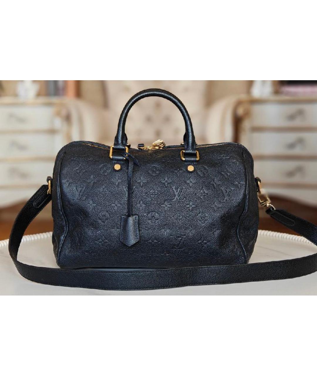 LOUIS VUITTON Кожаная сумка с короткими ручками, фото 2