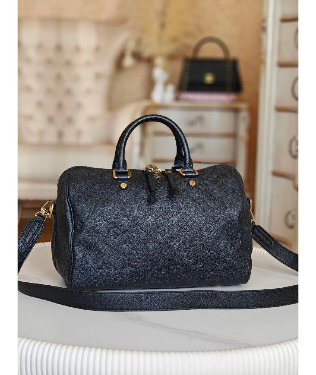 LOUIS VUITTON Кожаная сумка с короткими ручками, фото 3