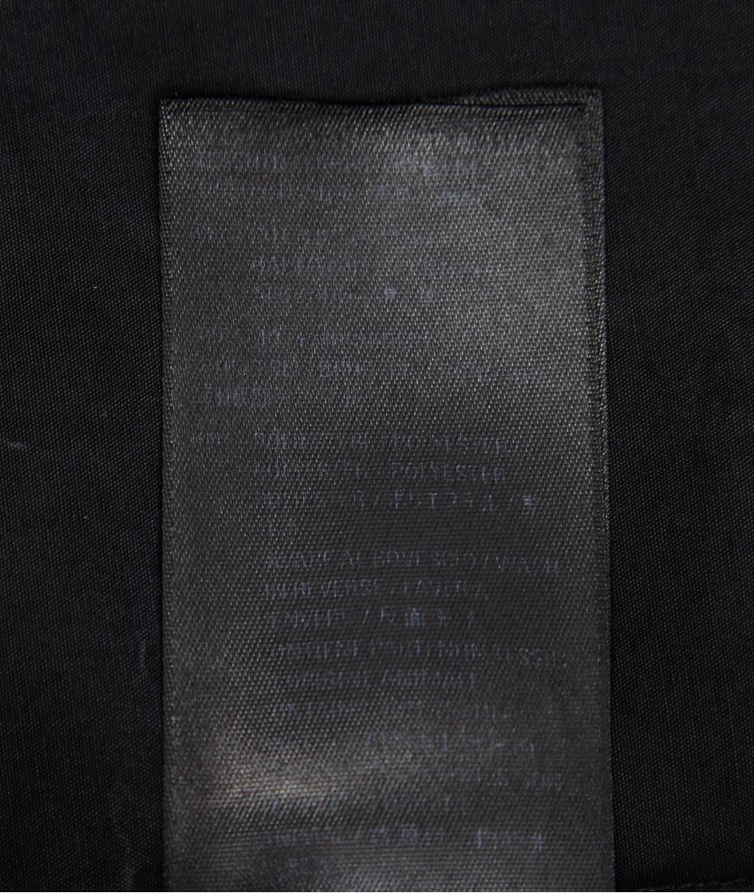 BALENCIAGA Черная хлопковая кэжуал рубашка, фото 6