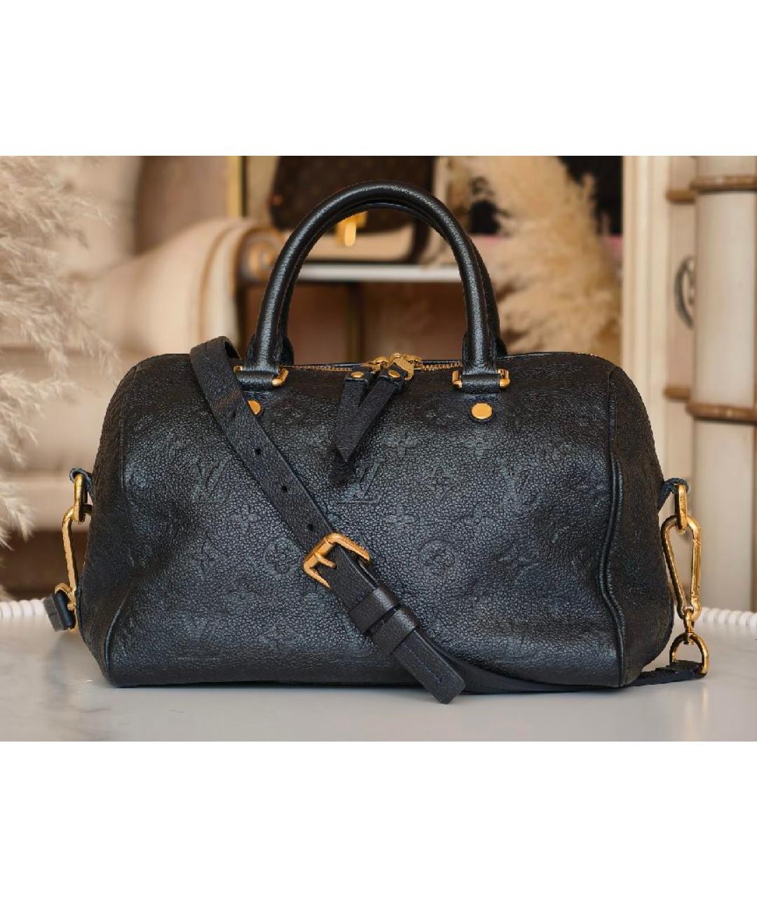 LOUIS VUITTON Кожаная сумка с короткими ручками, фото 2
