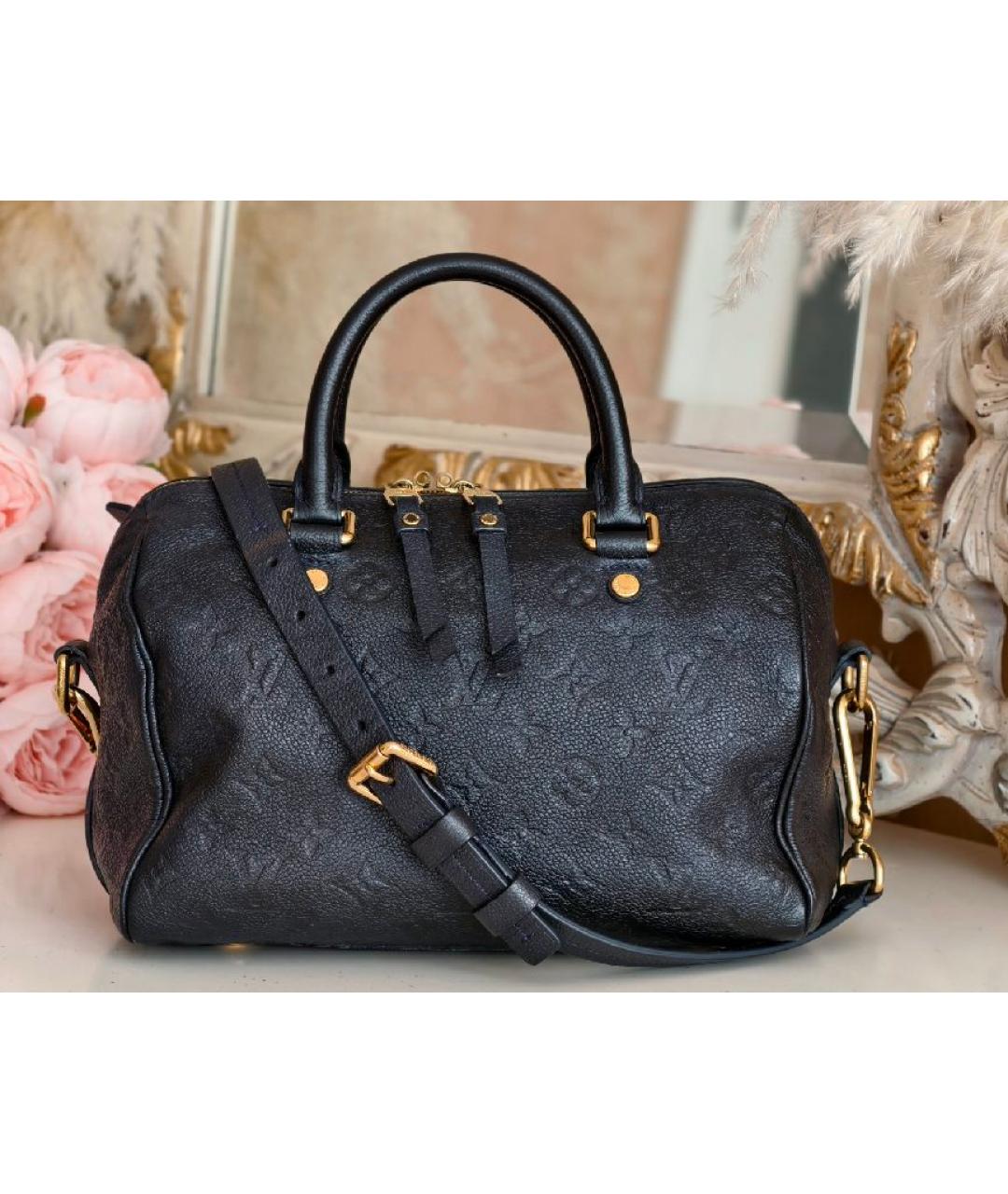 LOUIS VUITTON Кожаная сумка с короткими ручками, фото 9