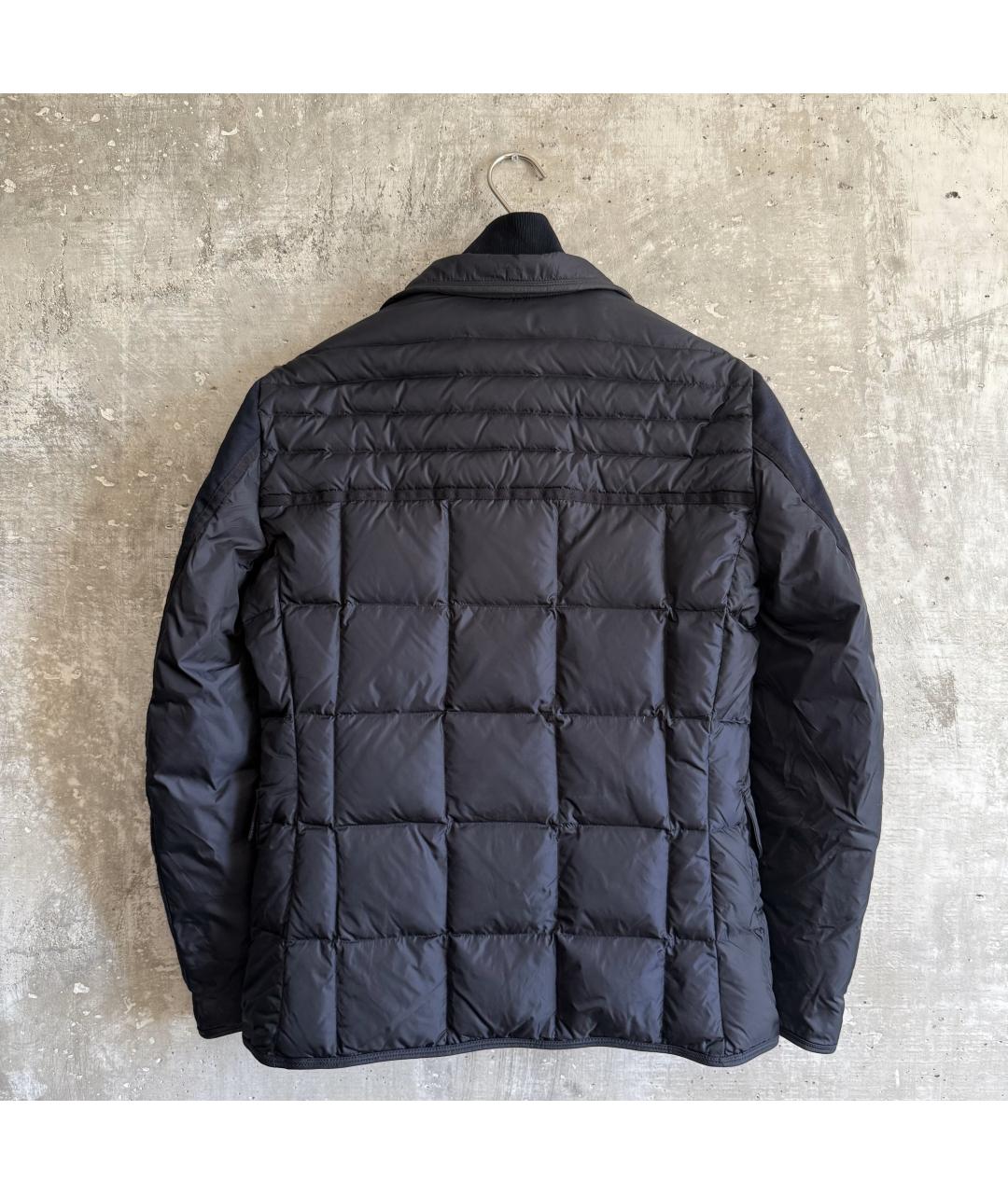 MONCLER Синяя полиамидовая куртка, фото 2