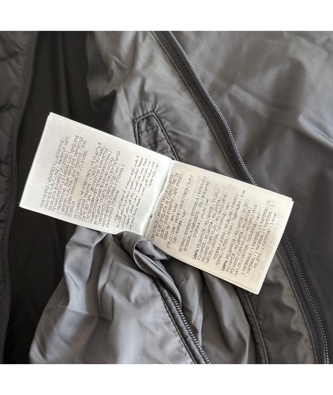 MONCLER Синяя полиамидовая куртка, фото 9