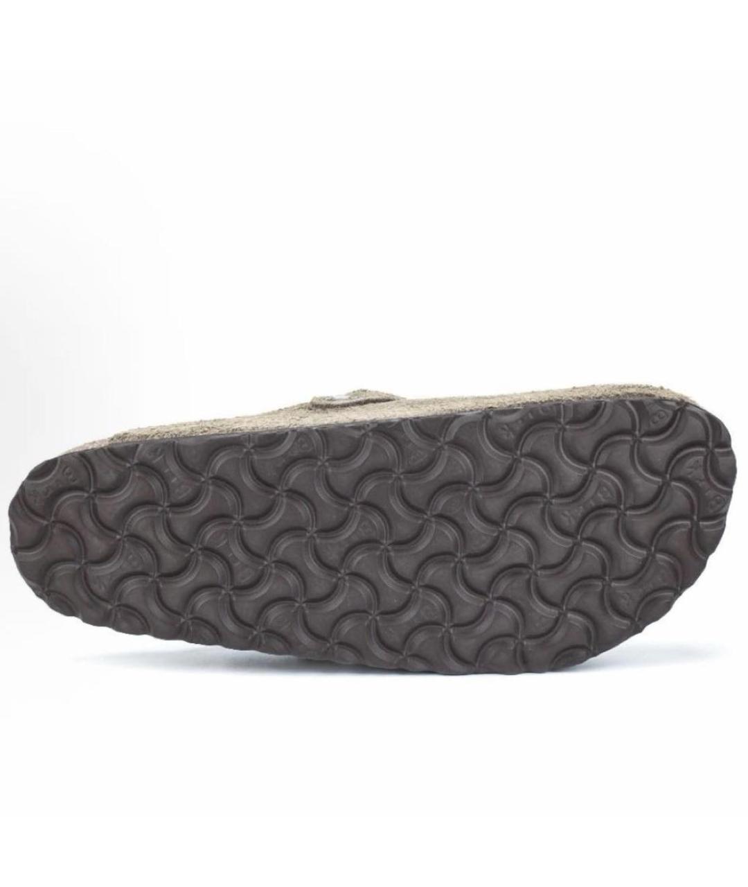 BIRKENSTOCK Бежевые сабо, фото 4
