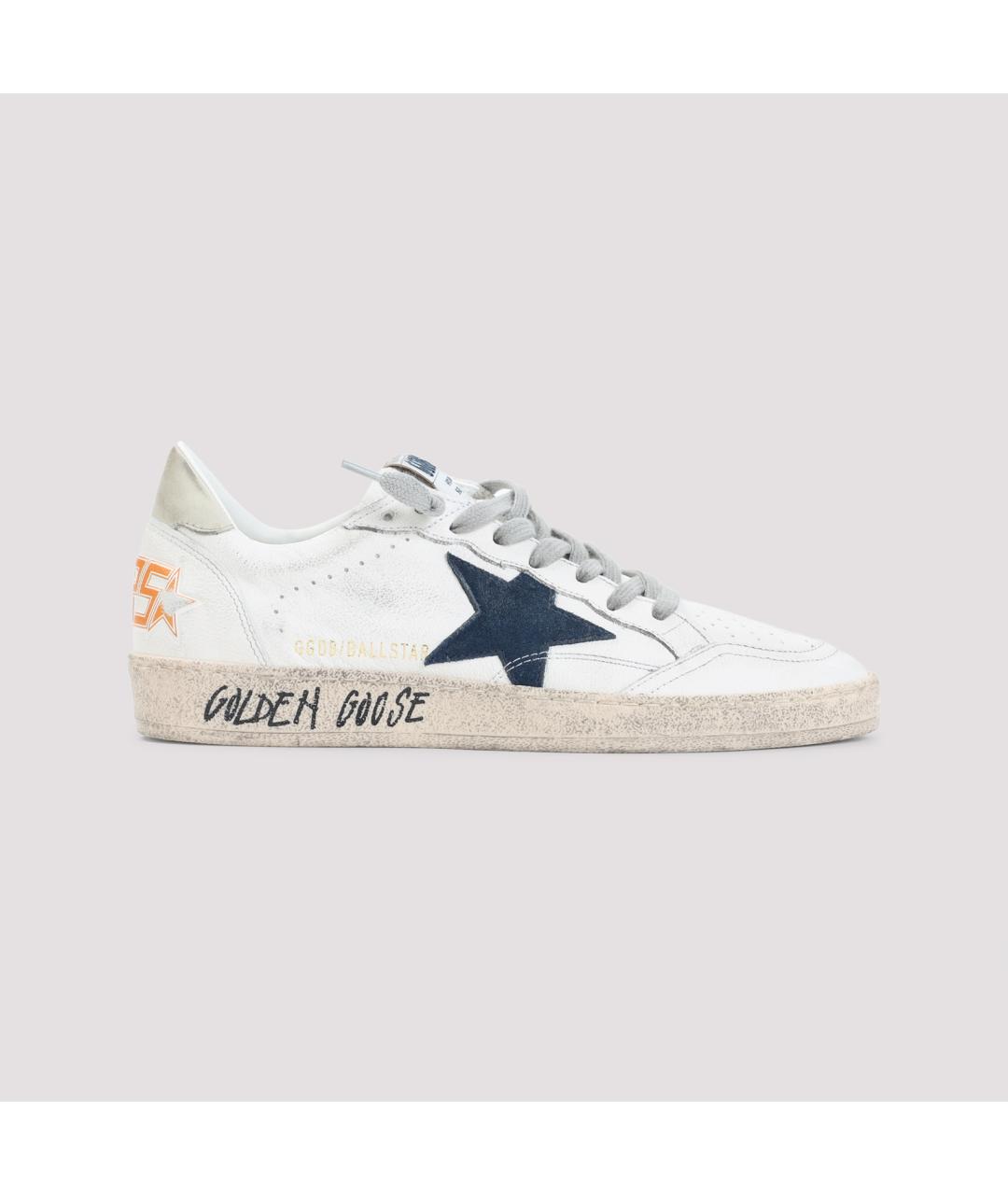 GOLDEN GOOSE DELUXE BRAND Мульти кожаные низкие кроссовки / кеды, фото 2