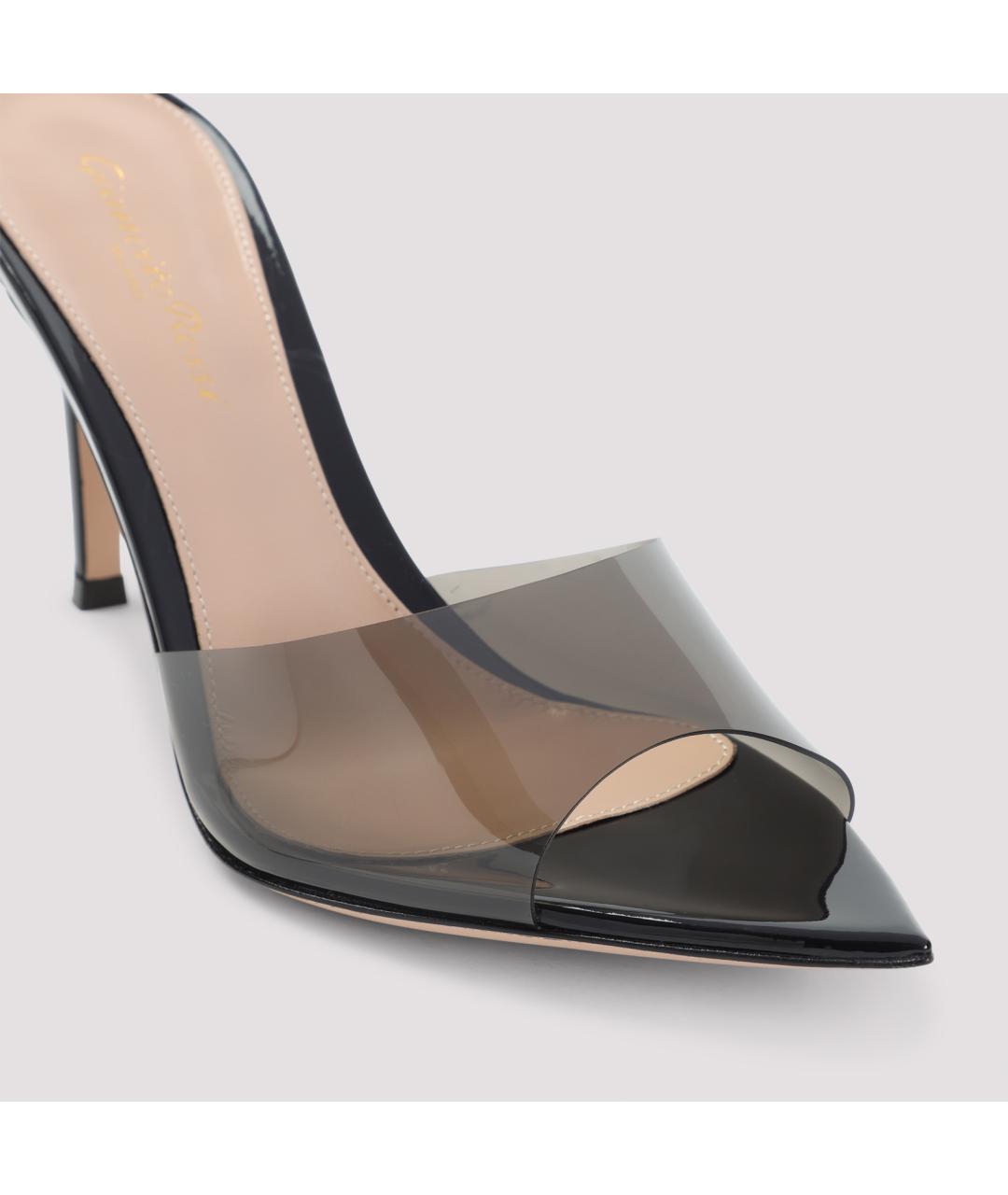 GIANVITO ROSSI Черные мюли, фото 5