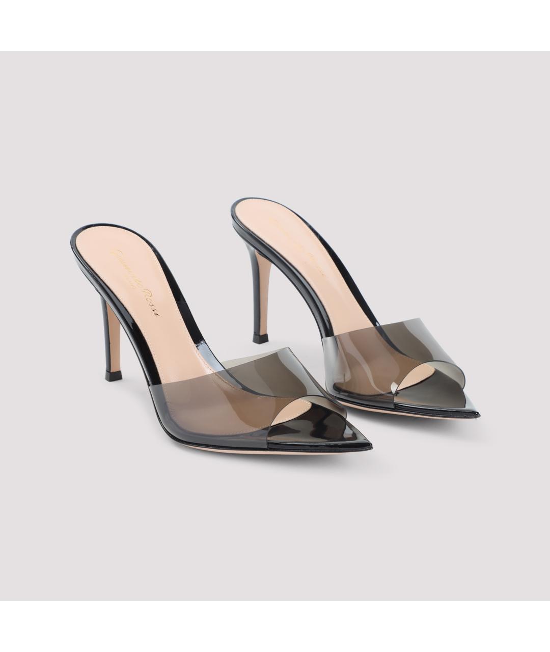 GIANVITO ROSSI Черные мюли, фото 4