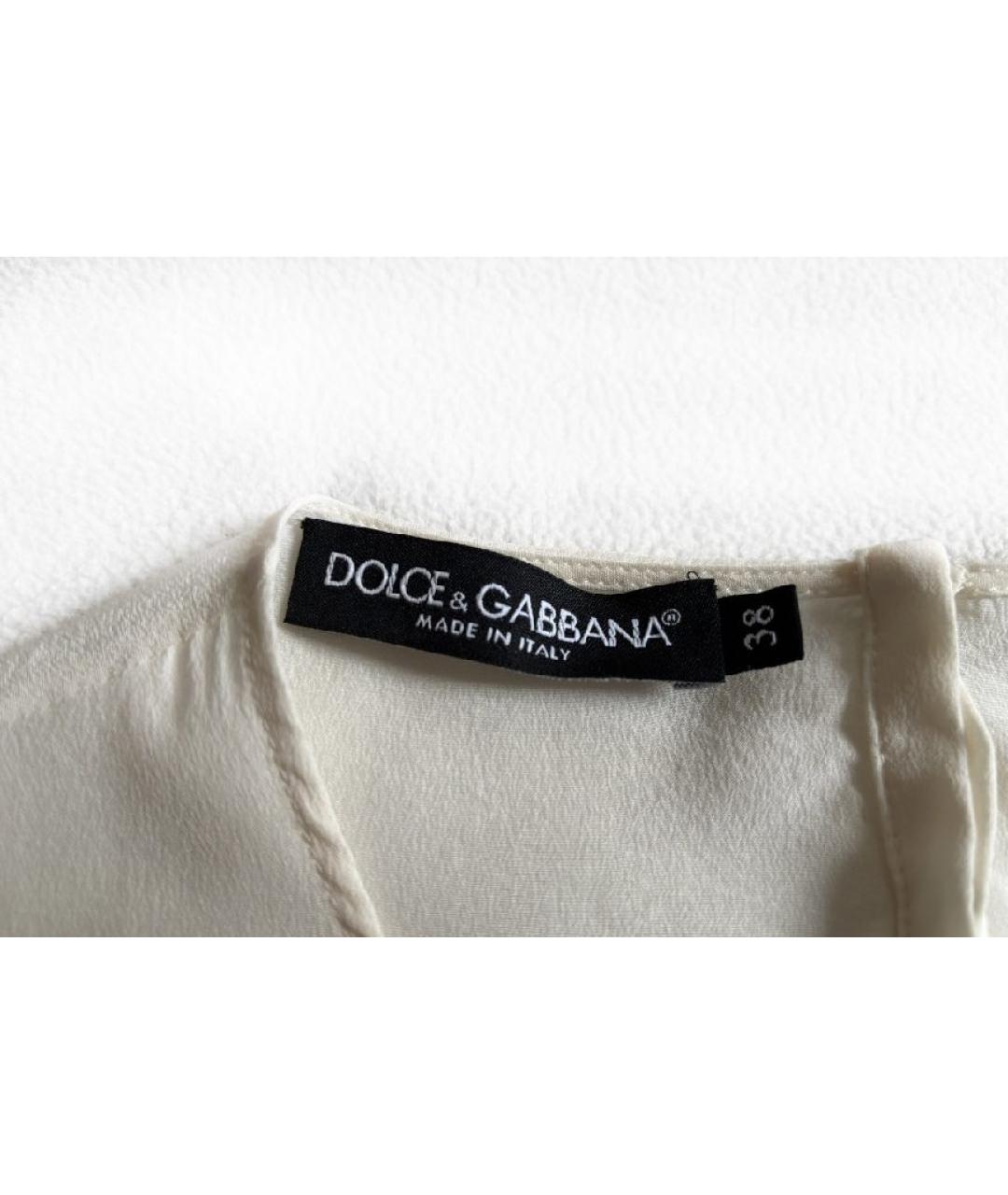 DOLCE&GABBANA Шелковая блузы, фото 5