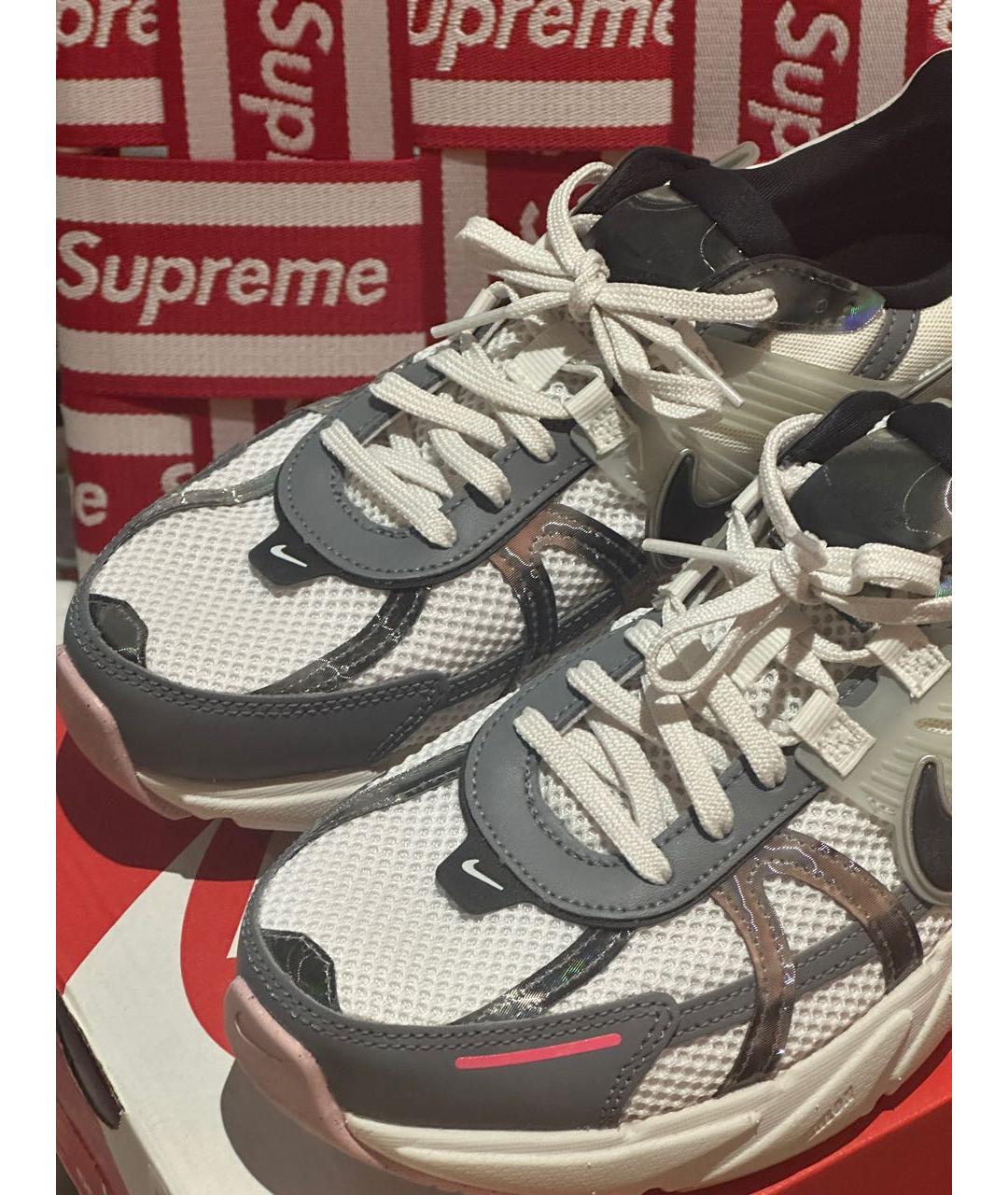 NIKE Серые текстильные кроссовки, фото 5