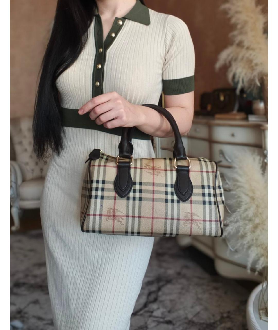 BURBERRY Сумка с короткими ручками, фото 4