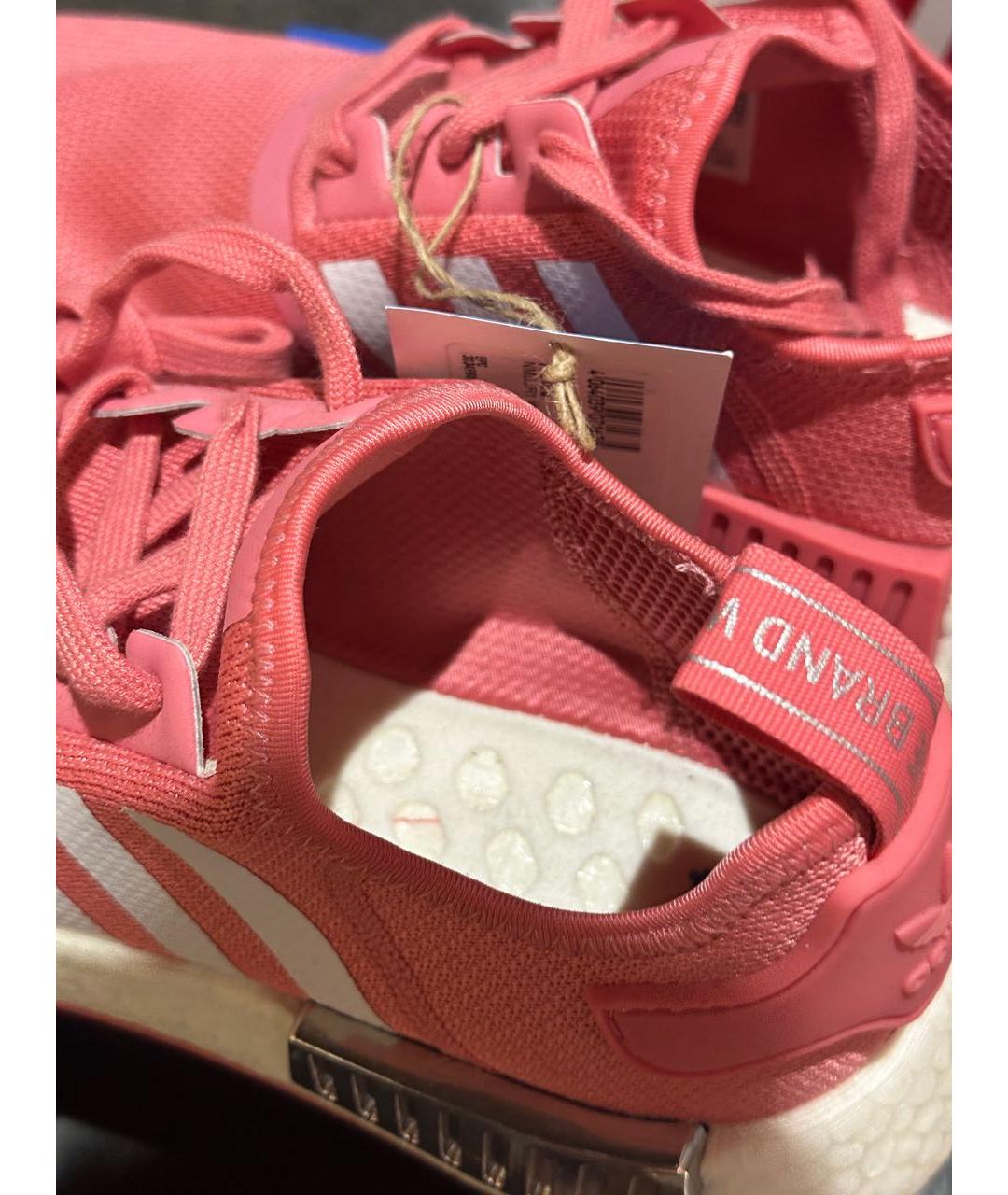 ADIDAS Розовые текстильные кроссовки, фото 7