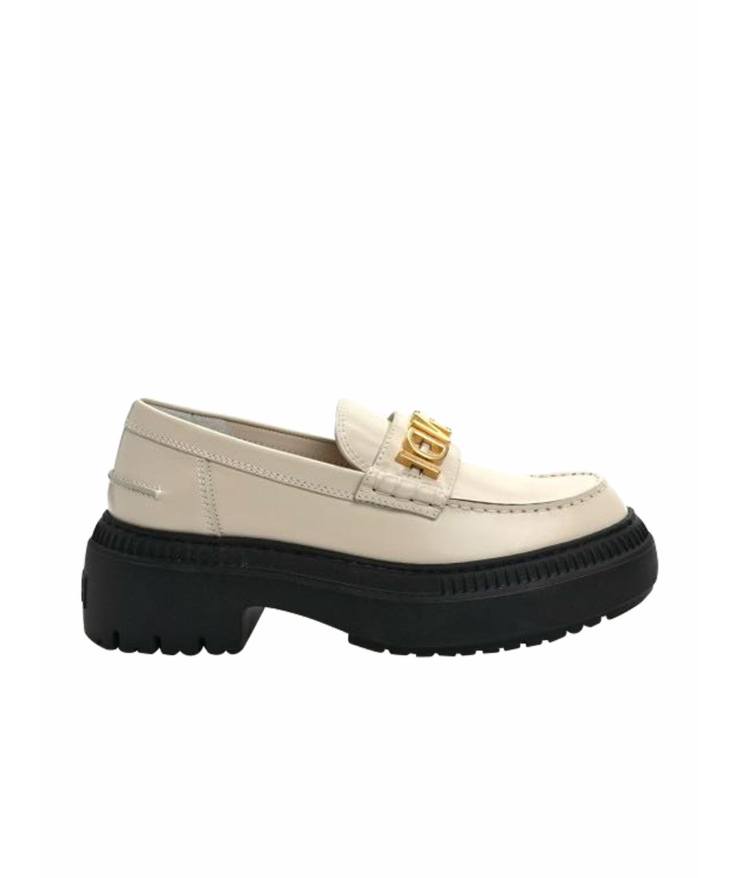 FENDI Кожаные лоферы, фото 1