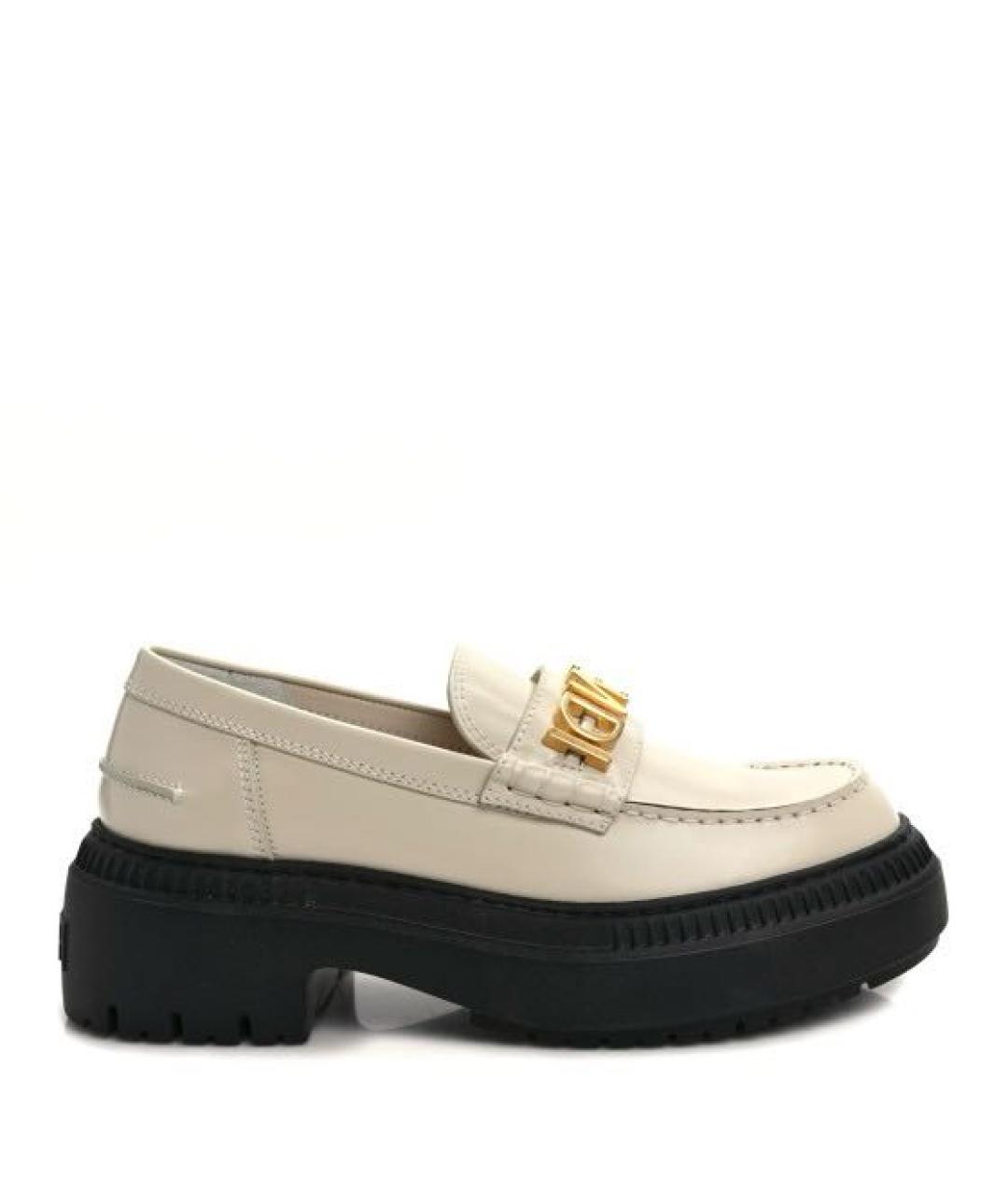 FENDI Кожаные лоферы, фото 3