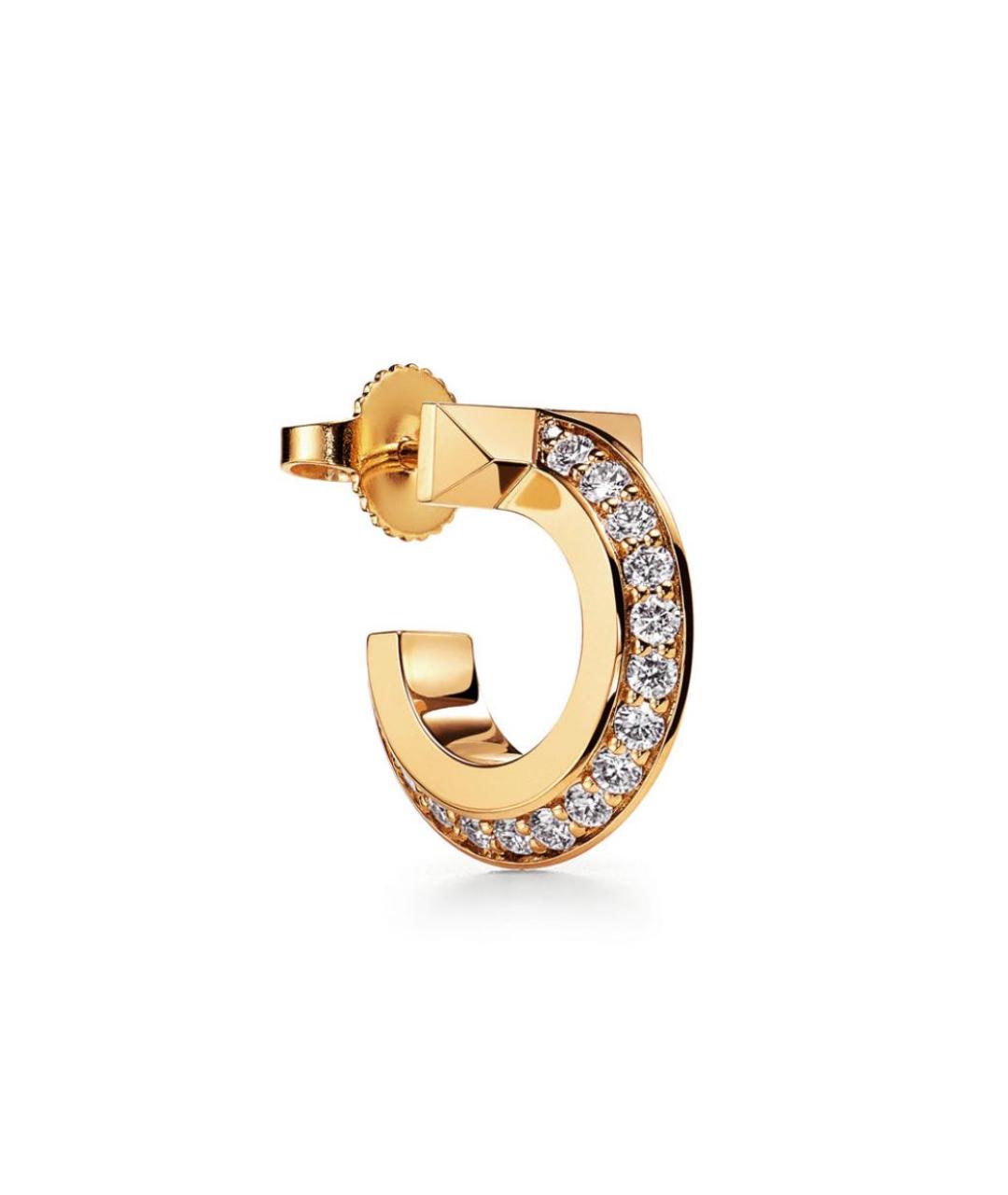 TIFFANY&CO Золотые серьги из желтого золота, фото 2
