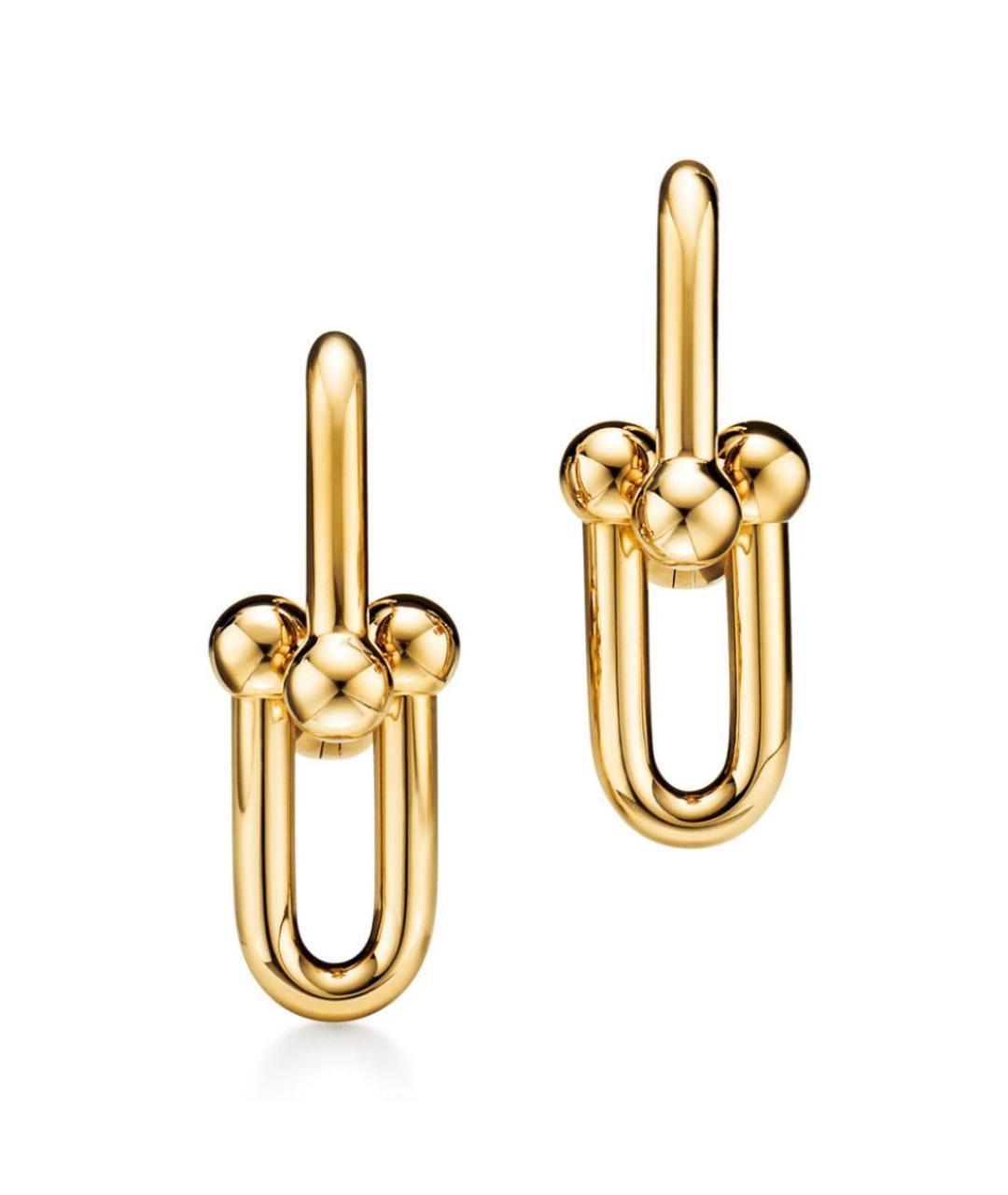 TIFFANY&CO Золотые серьги из желтого золота, фото 1