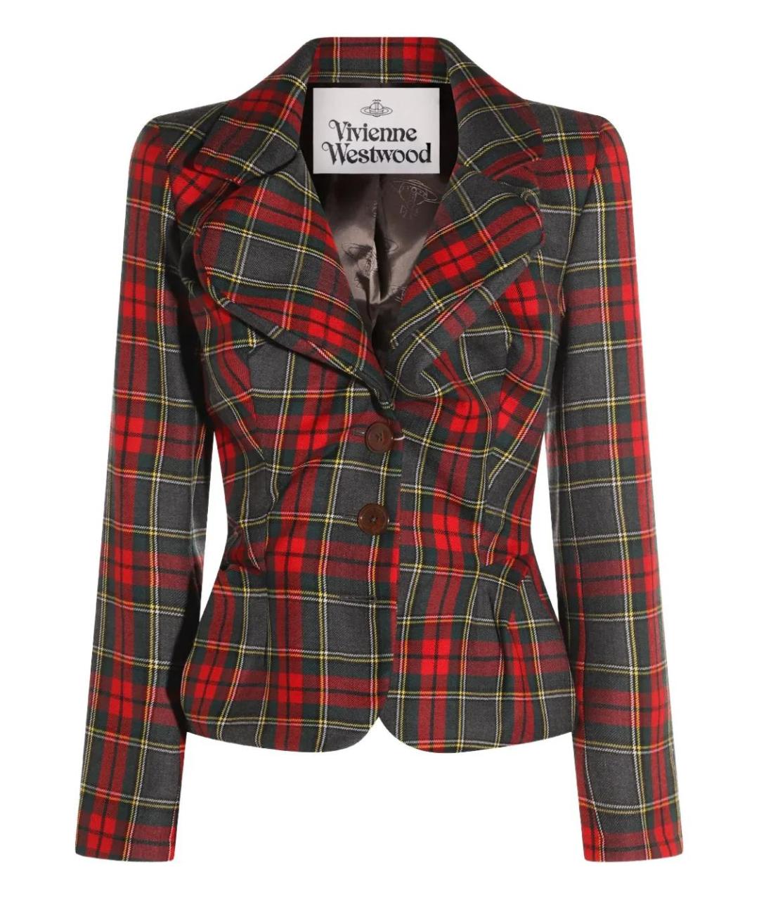 VIVIENNE WESTWOOD Красный шерстяной жакет/пиджак, фото 1