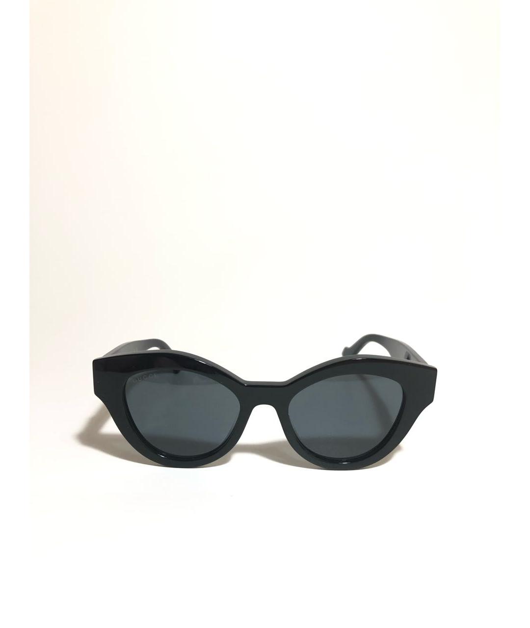 GUCCI Черные пластиковые солнцезащитные очки, фото 6