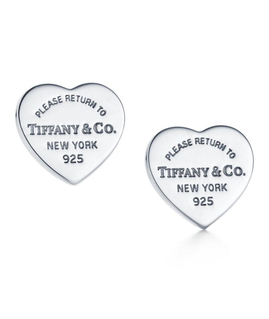 TIFFANY&CO Серебряные серебряные серьги, фото 1