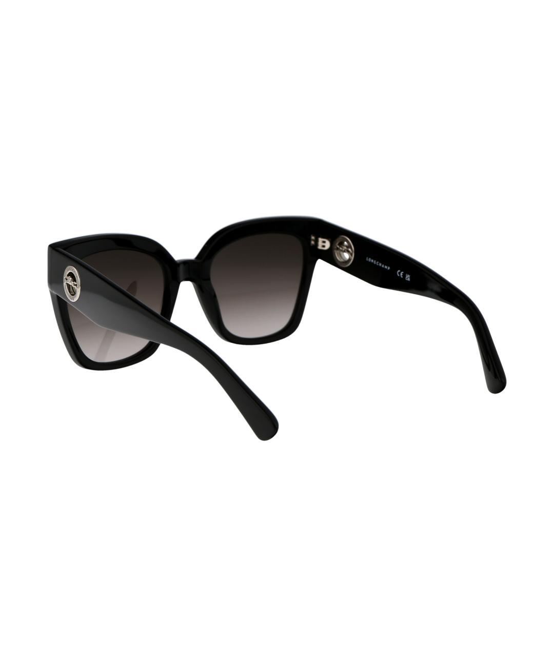 LONGCHAMP Черные солнцезащитные очки, фото 4