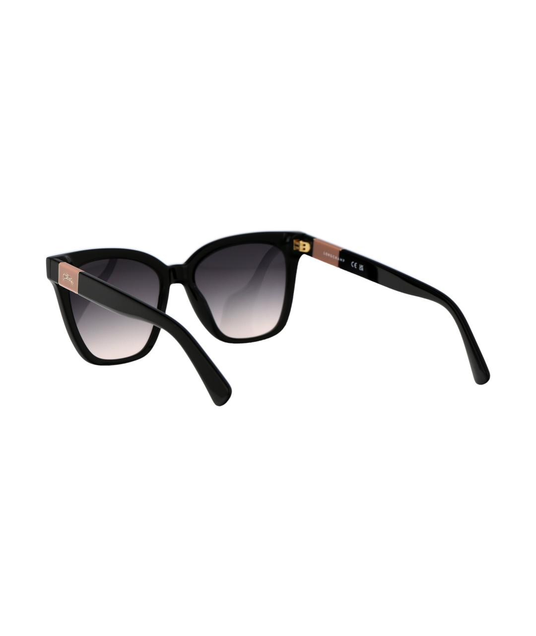 LONGCHAMP Черные солнцезащитные очки, фото 4