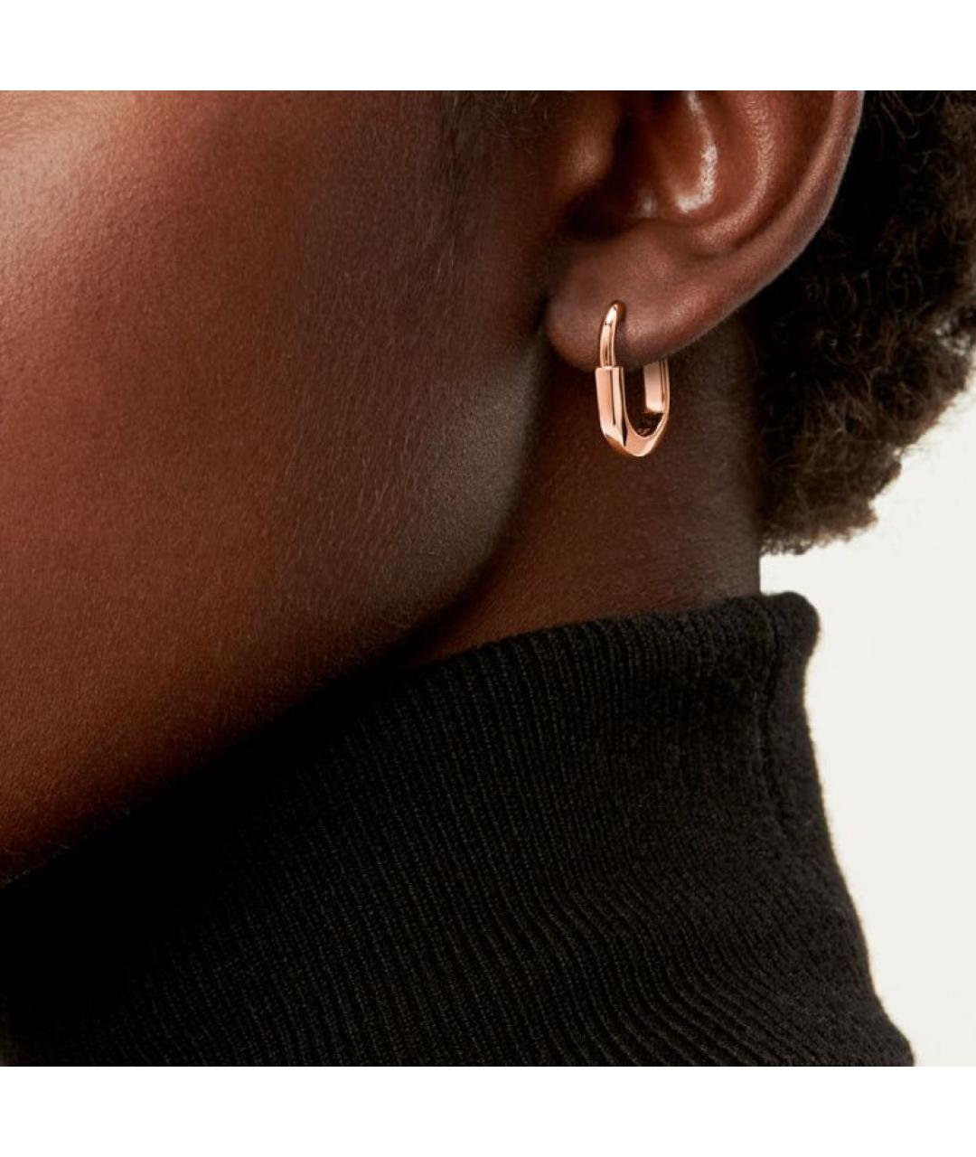TIFFANY&CO Розовые серьги из розового золота, фото 3