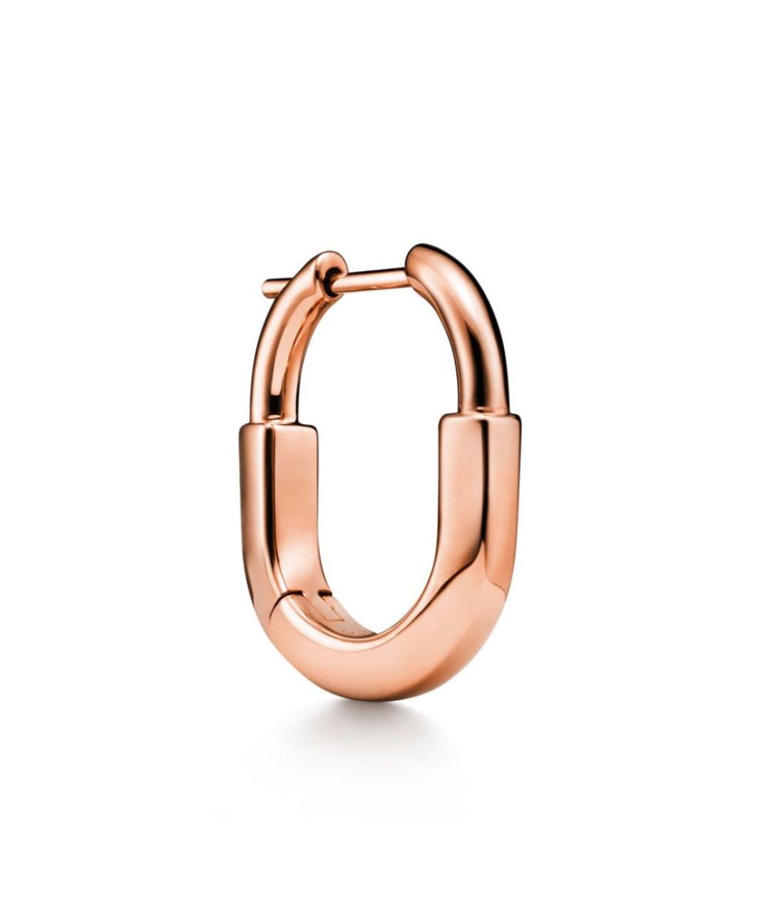 TIFFANY&CO Розовые серьги из розового золота, фото 2