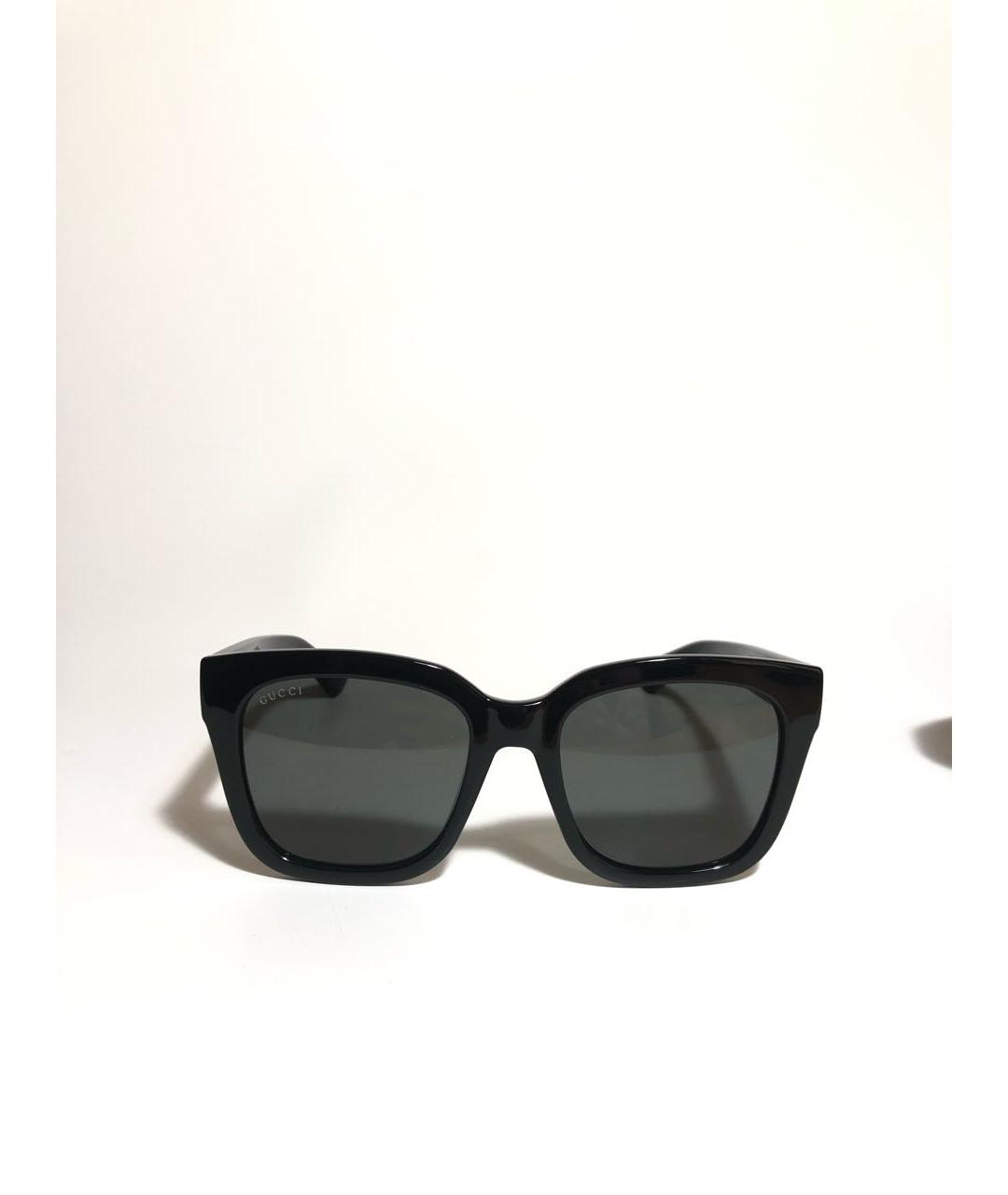 GUCCI Черные пластиковые солнцезащитные очки, фото 6