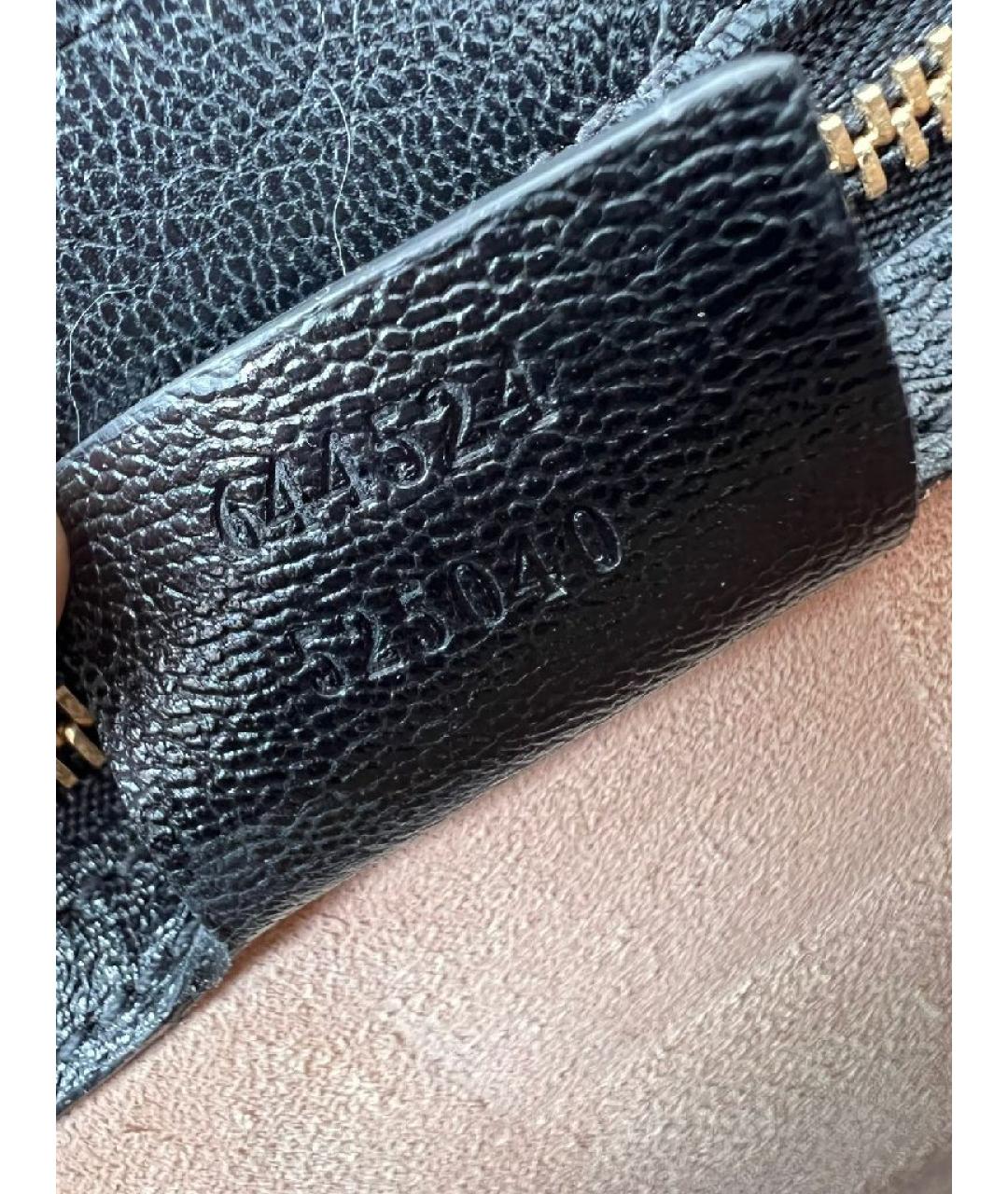 GUCCI Коричневая кожаная сумка с короткими ручками, фото 6