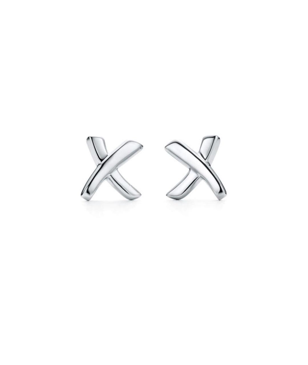 TIFFANY&CO Серебряные серебряные серьги, фото 1