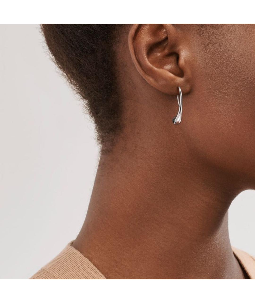 TIFFANY&CO Серебряные серебряные серьги, фото 2