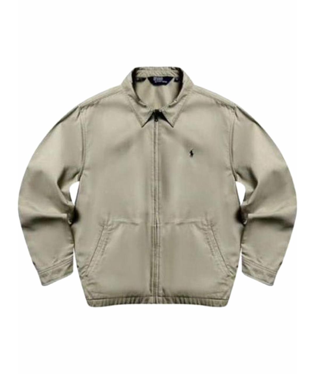 POLO RALPH LAUREN Бежевая хлопковая куртка, фото 1