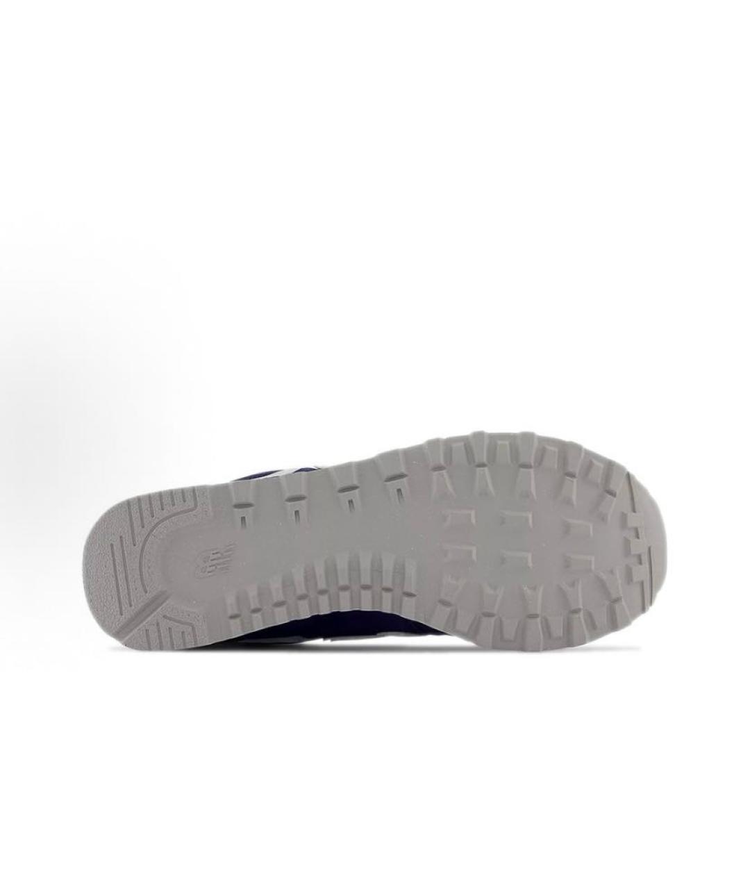 NEW BALANCE Темно-синие замшевые кроссовки, фото 7