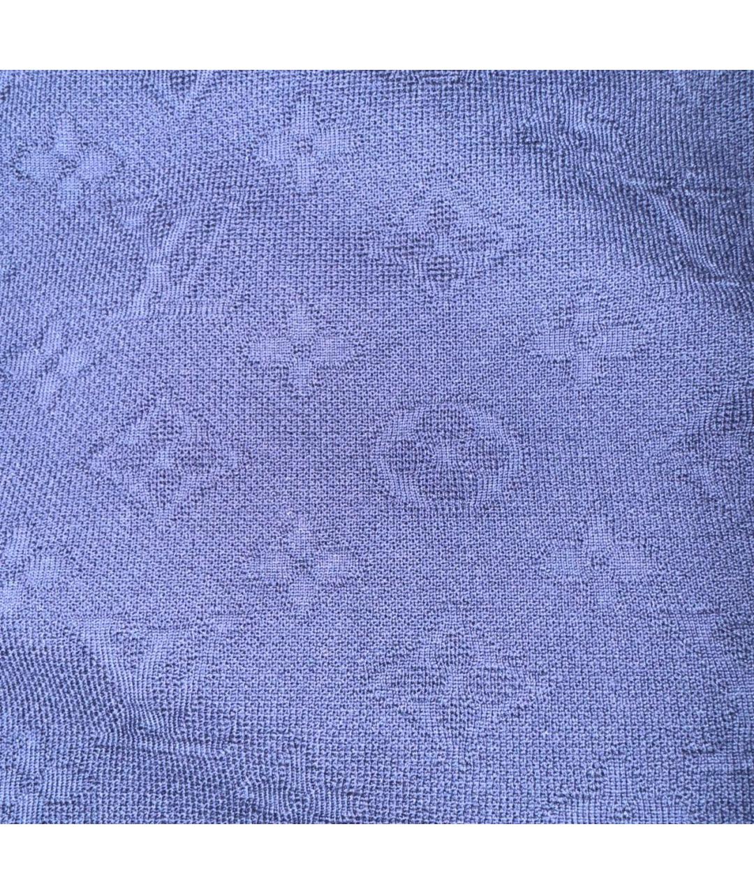 LOUIS VUITTON Синяя хлопковая футболка, фото 4