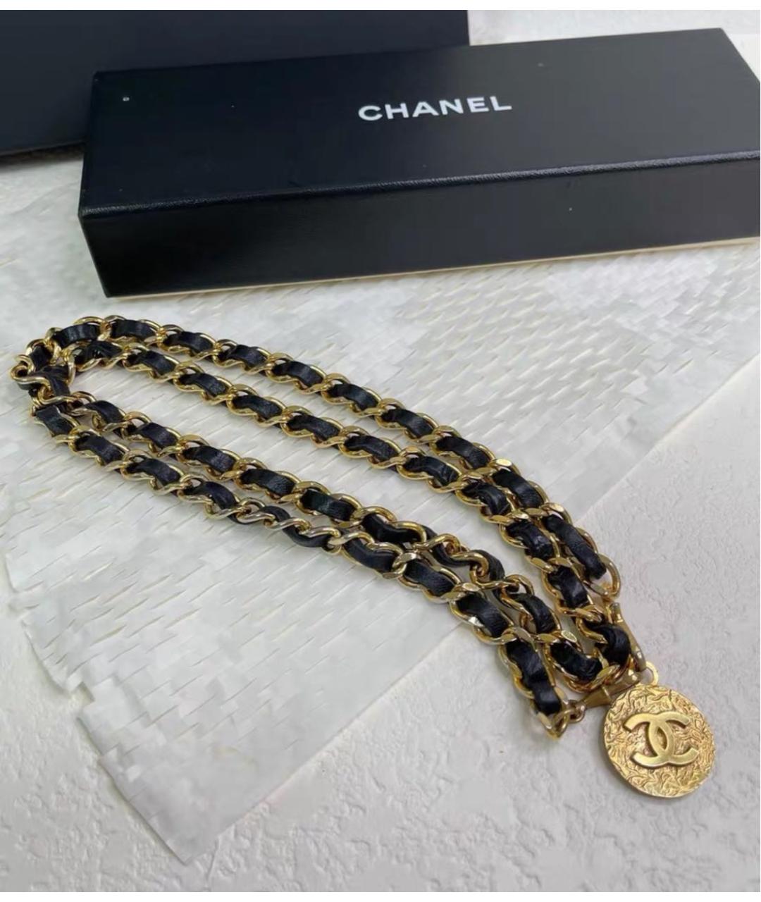 CHANEL Золотой ремень, фото 4