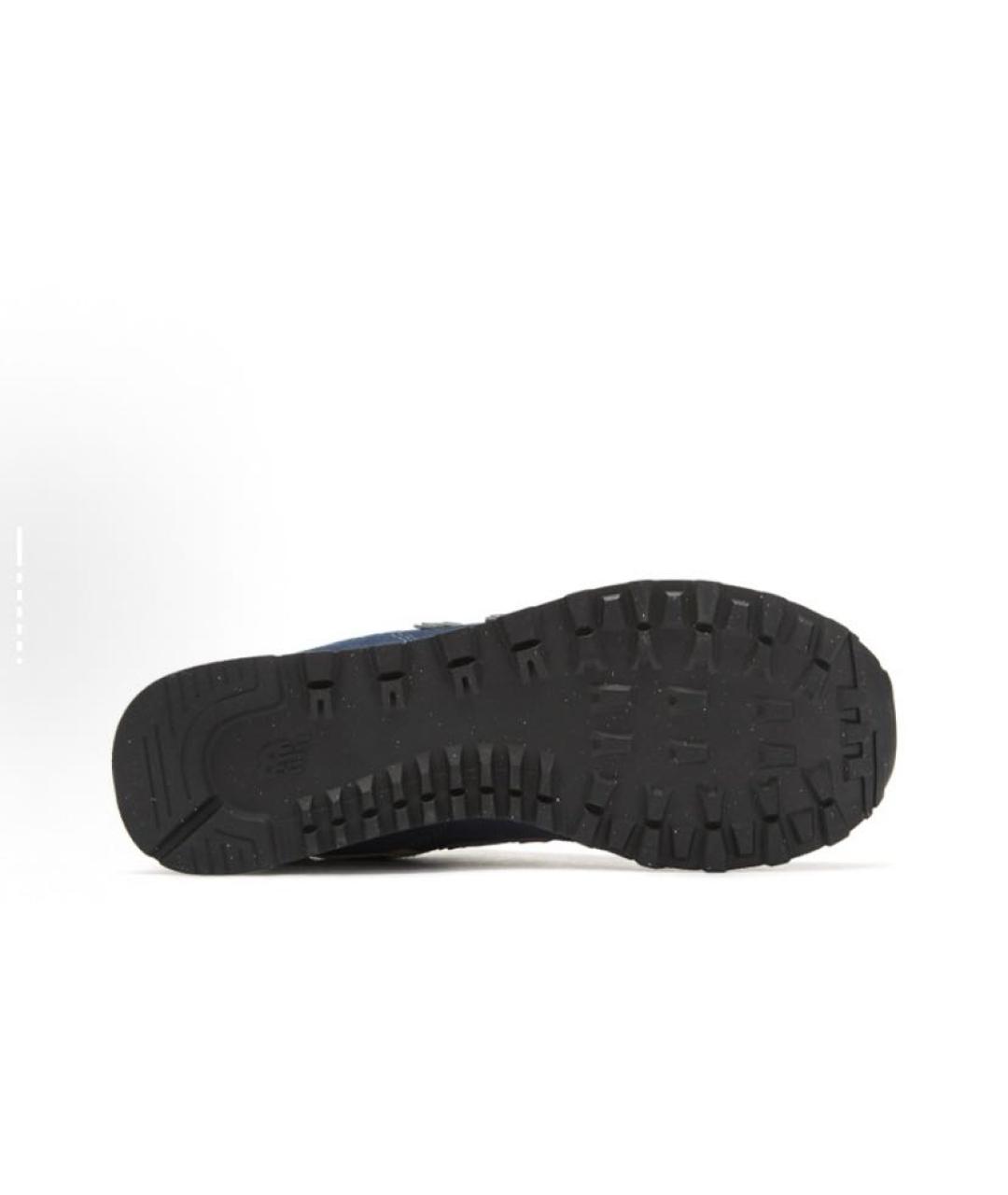 NEW BALANCE Синие замшевые кроссовки, фото 6