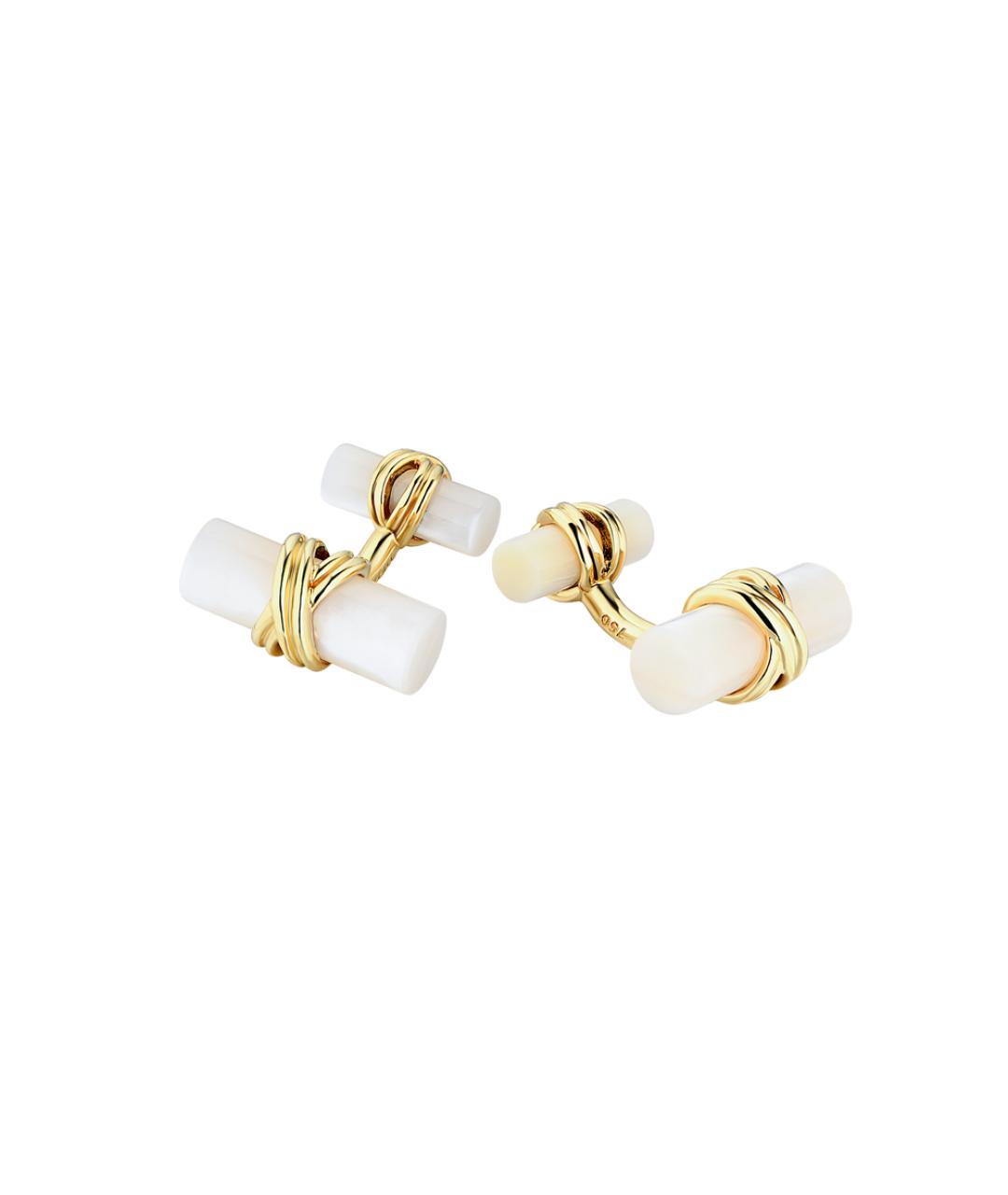 TIFFANY&CO Запонки из желтого золота, фото 1