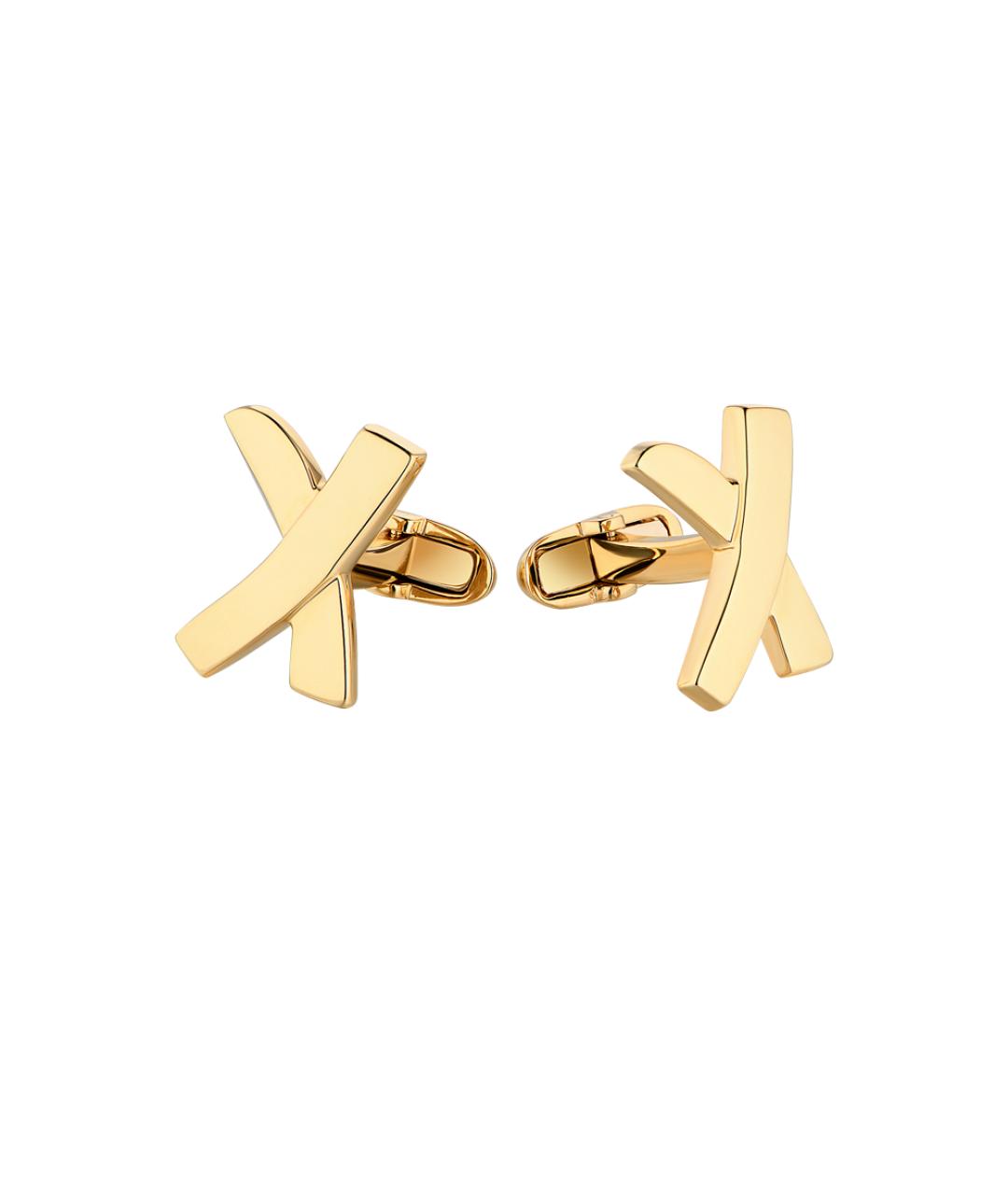 TIFFANY&CO Золотые запонки из желтого золота, фото 2