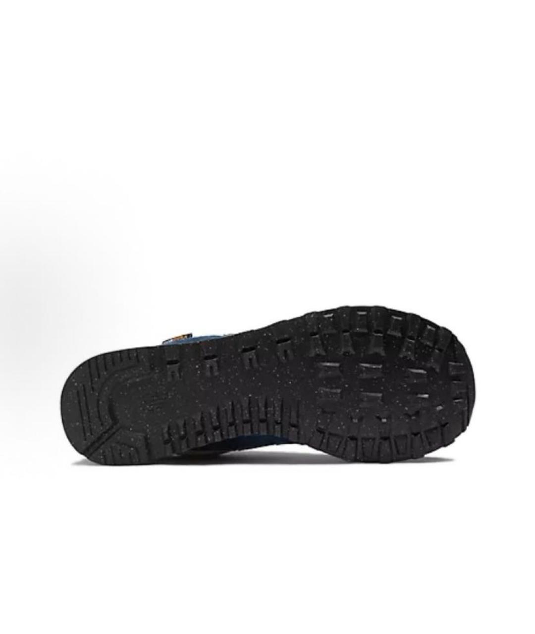 NEW BALANCE Синие замшевые кроссовки, фото 7