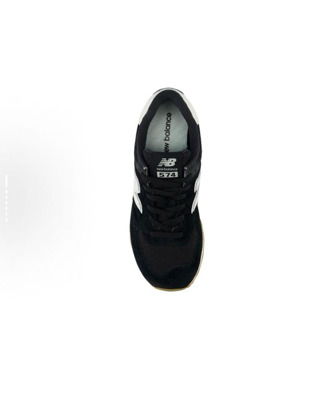 NEW BALANCE Черные замшевые кроссовки, фото 5