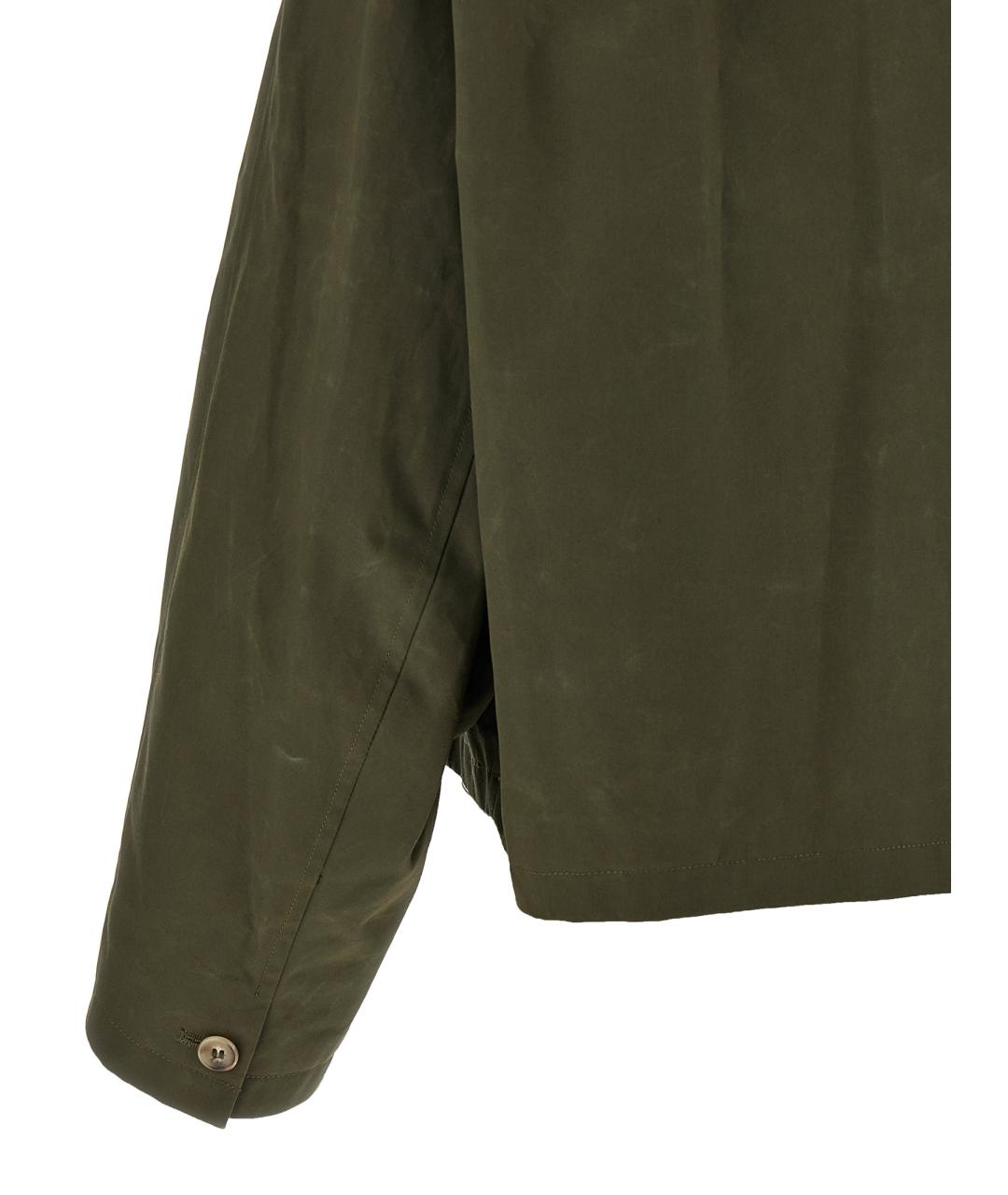 A.P.C. Зеленая хлопковая куртка, фото 4