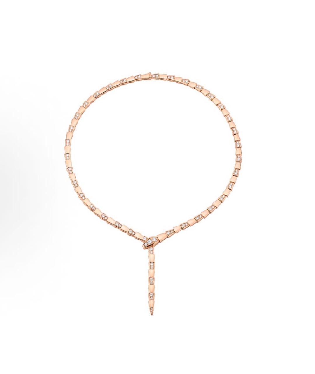 BVLGARI Розовое колье из розового золота, фото 1