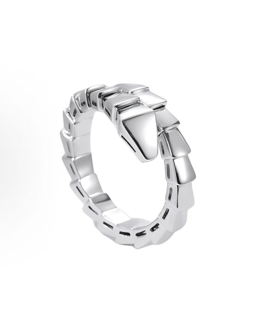 BVLGARI Серебряное кольцо из белого золота, фото 1