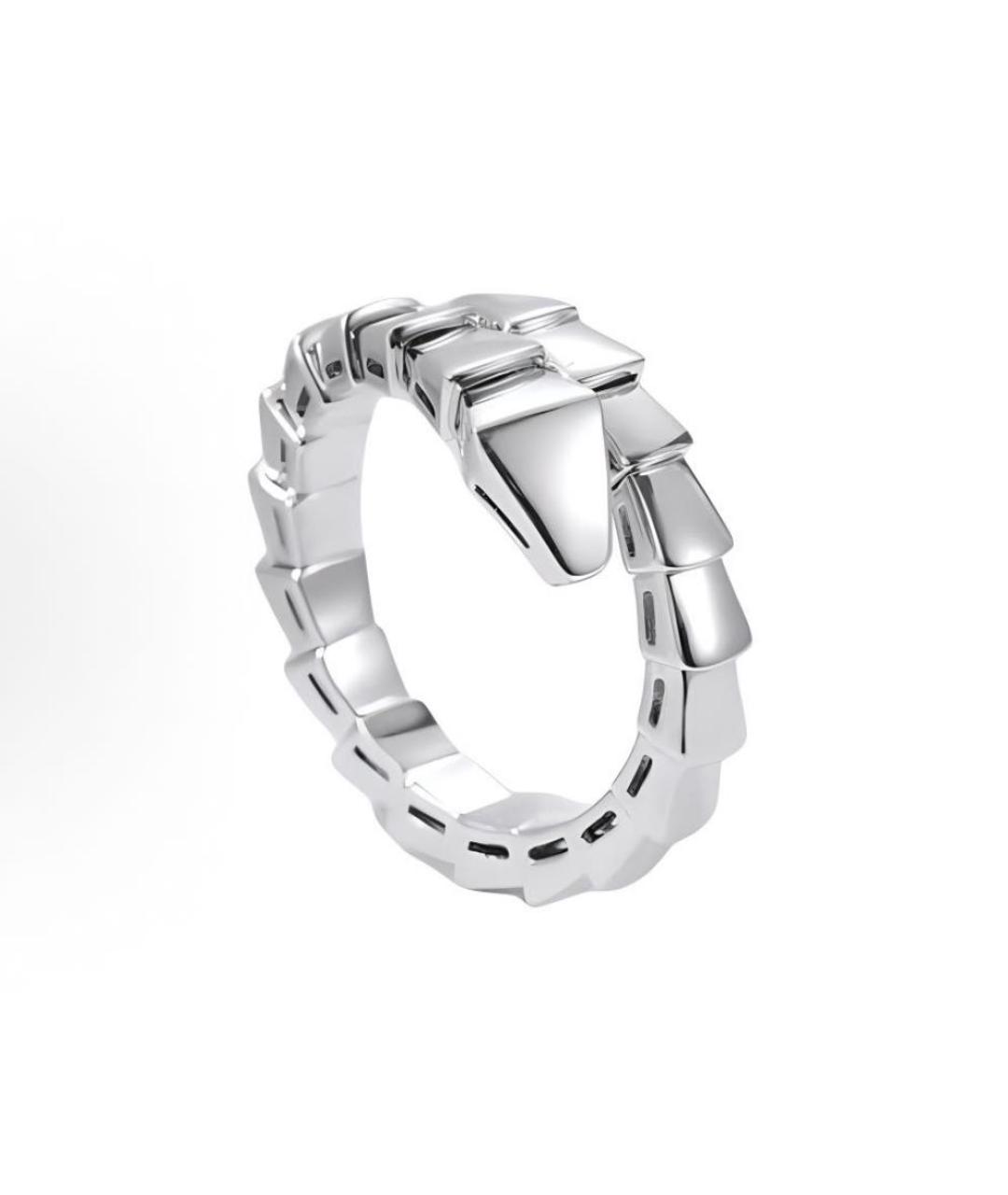 BVLGARI Серебряное кольцо из белого золота, фото 2