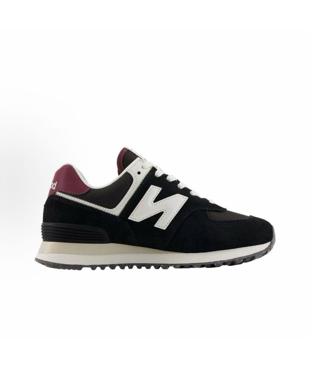 NEW BALANCE Черные замшевые кроссовки, фото 8