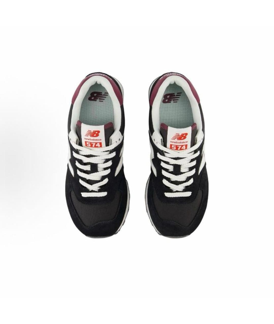 NEW BALANCE Черные замшевые кроссовки, фото 5