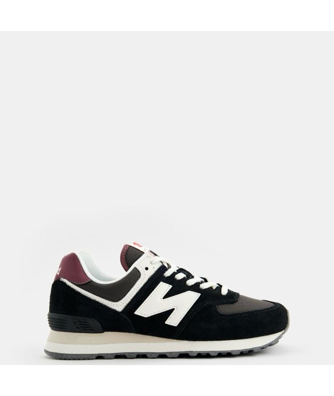 NEW BALANCE Черные замшевые кроссовки, фото 2
