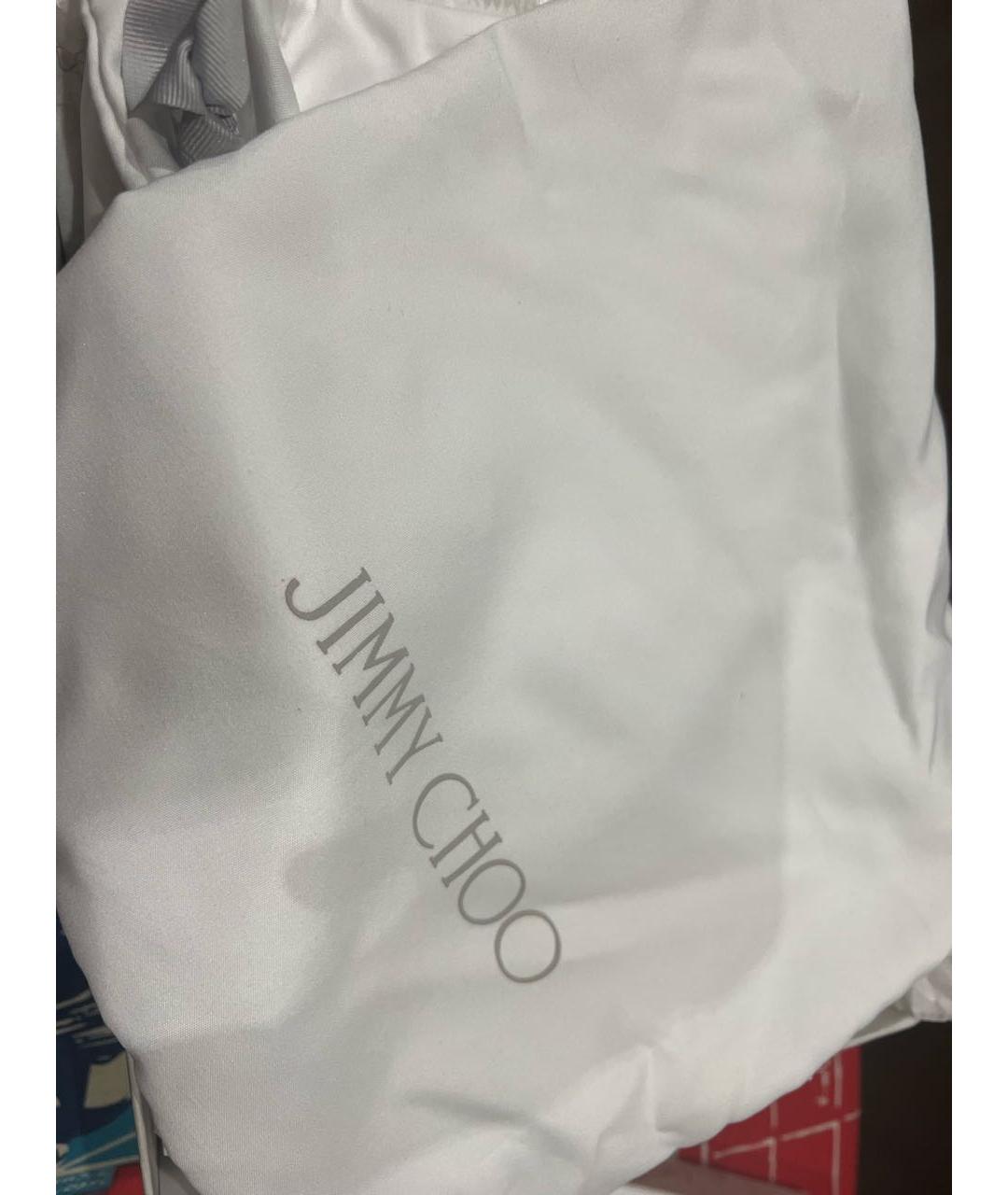 JIMMY CHOO Бежевые кожаные туфли, фото 6