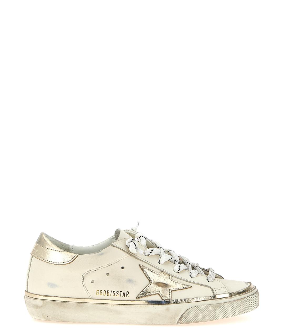 GOLDEN GOOSE DELUXE BRAND Мульти кожаные кеды, фото 1