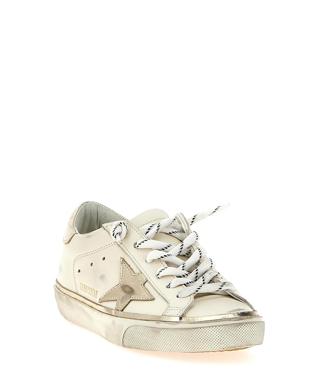 GOLDEN GOOSE DELUXE BRAND Мульти кожаные кеды, фото 2