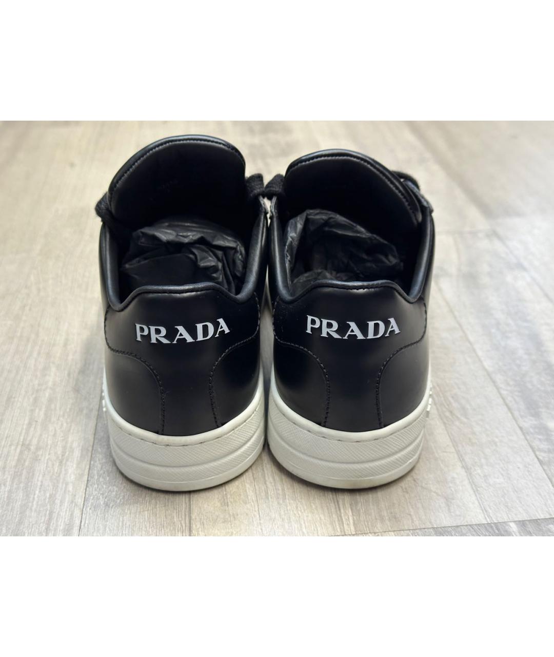PRADA Черные кеды, фото 5